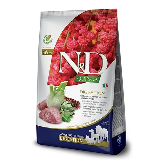 N&D Quinoa Dog Digestion bárány medium/maxi 7kg - Image 3