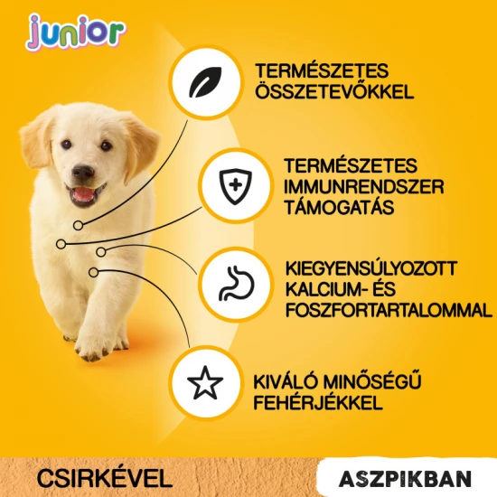 Pedigree Alutasakos Junior Csirke 100g - Image 6