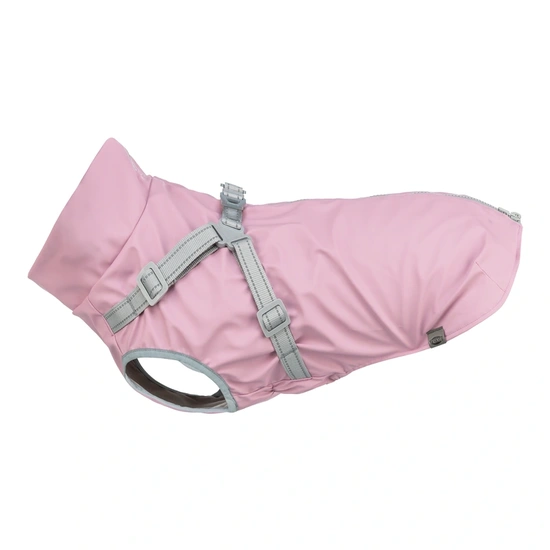Trixie Esőkabát Ponti hámmal XS 27cm, pink