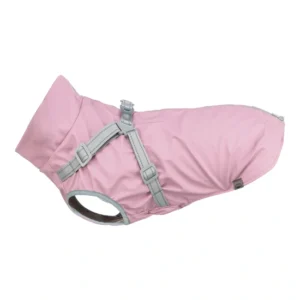Trixie Esőkabát Ponti hámmal XS 30cm, pink