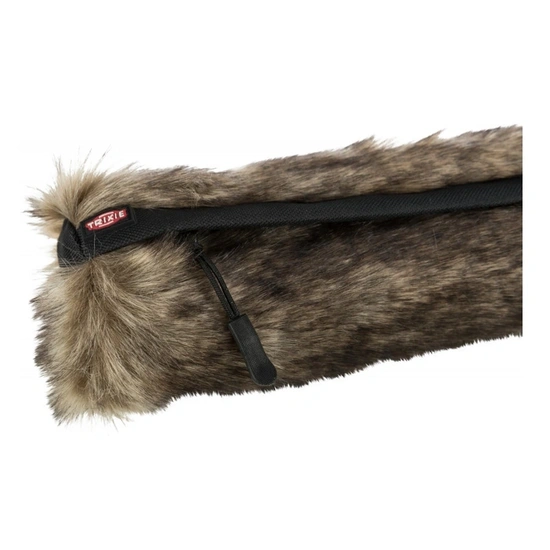 Trixie Játék Dummy Plüss/Poliészter o 6 × 20 cm Nyúlszőr hatású, Fekete - Image 2