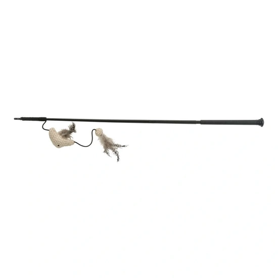 Trixie Játék Macska Pálca XXL Hal Figurával, Macskamentával 65cm - Image 3