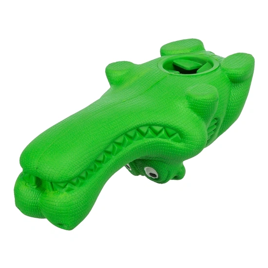 Trixie Játék Snack krokodil, természetes gumi, 18 cm, zöld - Image 2