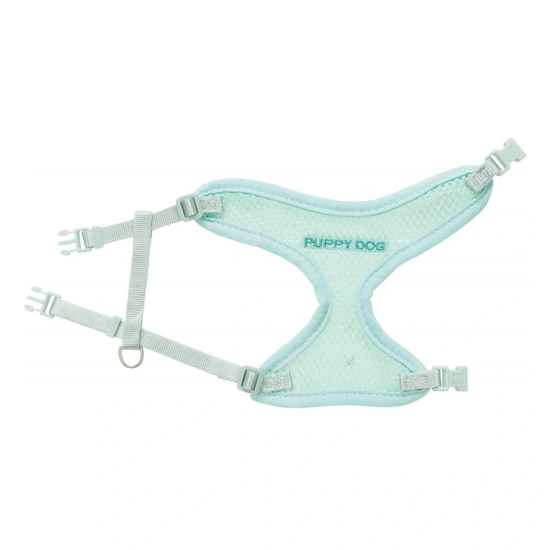 Trixie Junior Puppy Soft Szett Hám+póráz 26–34 cm/10mm 2m menta - Image 4