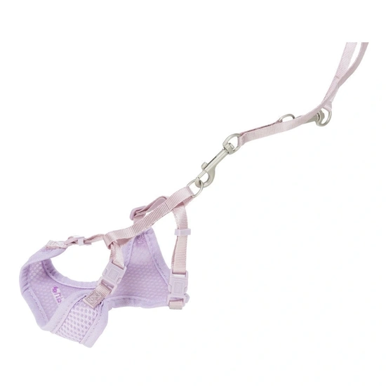 Trixie Junior Puppy Soft Szett Hám+póráz 26–34 cm/10mm 2m világos lila - Image 4