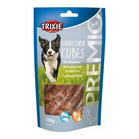 Trixie Jutalomfalat Premio Libamáj kockák, 100g - Image 3