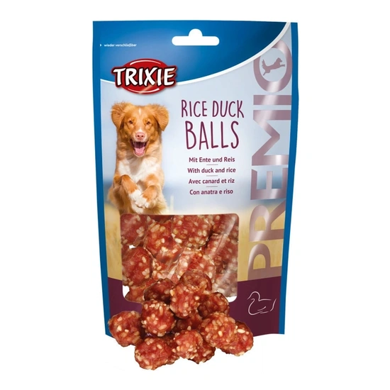 Trixie Jutalomfalat Premio Rizs+Kacsás Labdák 80g - Image 3