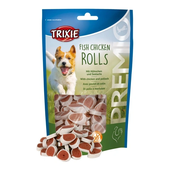 Trixie Jutalomfalat Premio Rolls Light Csirkés 75g - Image 3