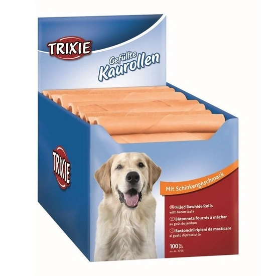 Trixie Jutalomfalat Rágóropi Sonkás 12cm/22g - Image 2
