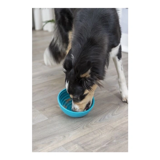Trixie Lick´n´Snack Matt Szilikon tál, 16cm, kék - Image 6