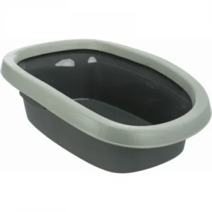 Macska WC Be Eco Carlo Peremes 31x14x43cm Antracit/Szürke-Zöld