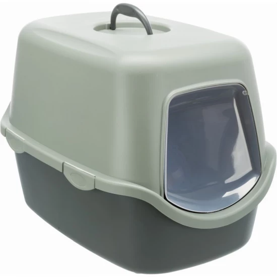 Macska WC Be Eco Vico Fedeles 40x40x56cm Antracit/Szürke-Zöld - Image 2