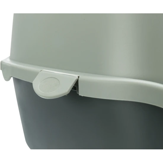 Macska WC Be Eco Vico Fedeles 40x40x56cm Antracit/Szürke-Zöld - Image 6