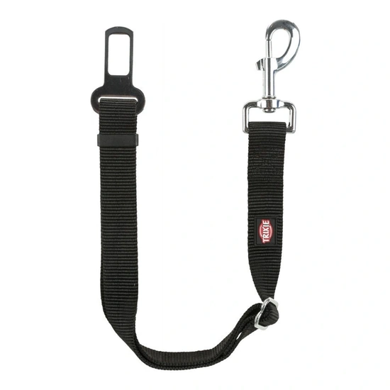 Trixie Rövid Póráz És Biztonsági Övbe Csat, 45-70cm/25mm, Fekete - Image 8