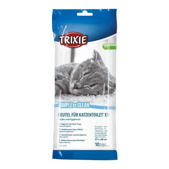 Trixie Zsák Macska Wc-be, Simple´n´Clean, 37x48cm 10db - Image 2