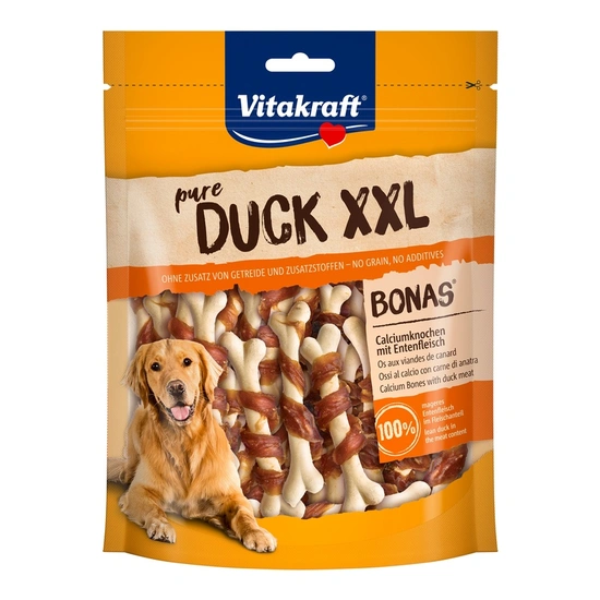 Vitakraft Duck Bonas Bones Kutya Jutalomfalat Kacsahússal XXL 200g - Image 2