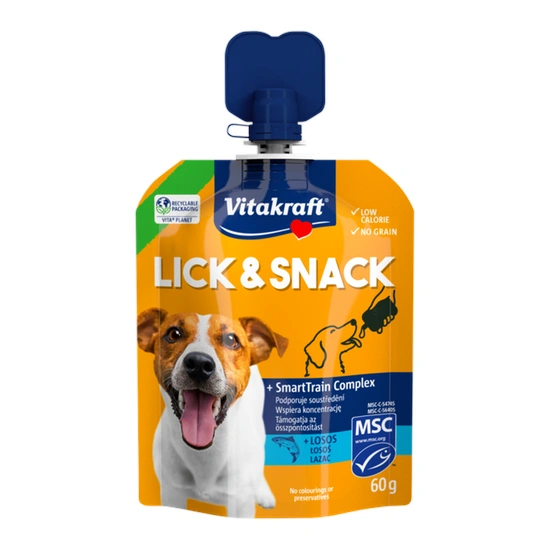 Vitakraft Lick and Snack kutya tréning krém lazac 60g - Image 2