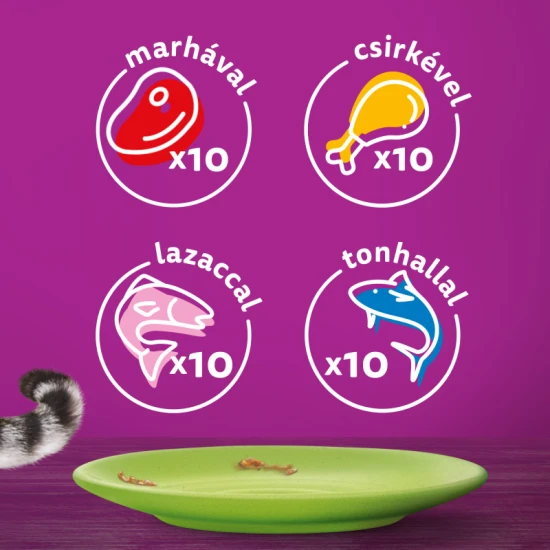 Whiskas alutasak Multipack halas-húsos válogatás 40x85g - Image 5