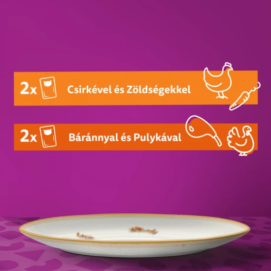 Whiskas alutasak Multipack Tasty Mix Krémes kreációk 4x85g - Image 7