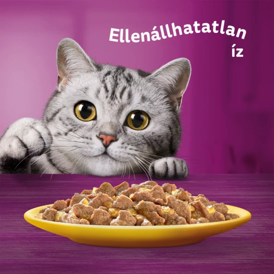 Whiskas alutasak Multipack baromfi válogatás aszpikban 4x85g - Image 4