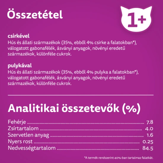 Whiskas alutasak Multipack baromfi válogatás aszpikban 4x85g - Image 8
