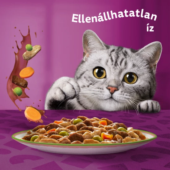 Whiskas alutasak Multipack Tasty Mix Chef´s choice mártásban 4x85g - Image 5