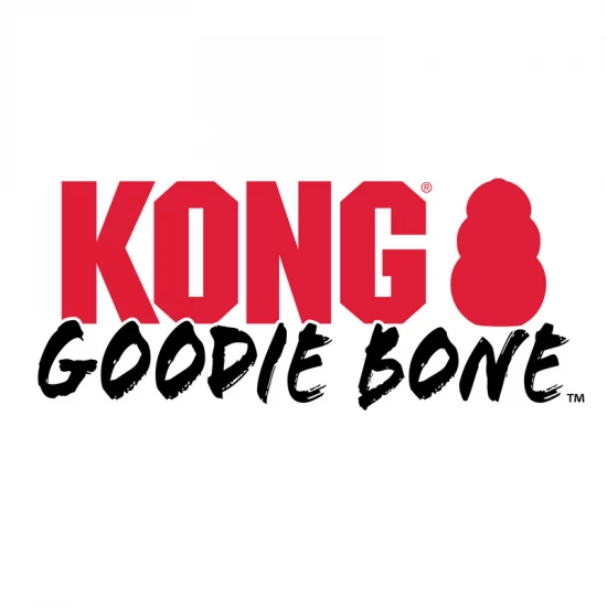 KONG Extreme Goodie Bone Gumi Csont Kutyajáték Fekete M - Image 4