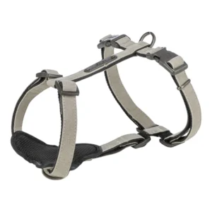 Trixie Hám CityStyle, Pamut, L–XL: 75–120 cm/25 mm, Világos szürke