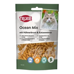 Jutalomafalat Óceán mix csirkemellel és macskamentával, 50 g