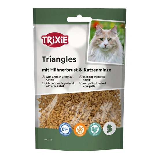 Jutalomfalat Csirkemelles és macskamentás háromszögek, 50 g - Image 2